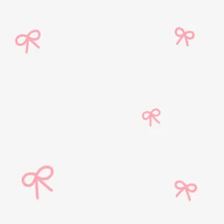 手绘蝴蝶结漂浮免抠