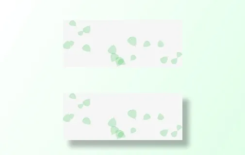 春天纹理梦幻绿叶免抠漂浮其他元素