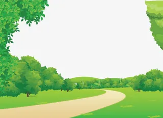 热带雨林中的小路免抠