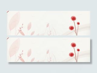 女装简约背景banner设计