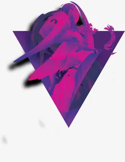 电商透明蒸汽波装饰免抠