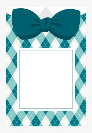 父亲节蝴蝶结领带装饰背景矢量