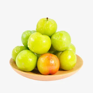 新鲜早李子免抠