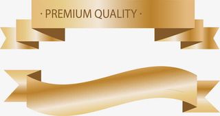 金色旋转标题框免抠