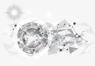 大气科技商务海报矢量素材免抠