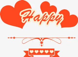 感恩节日欢乐字母免抠