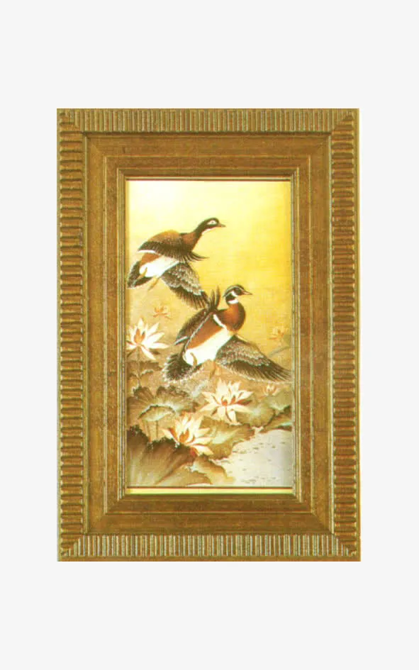 花鸟挂画免抠
