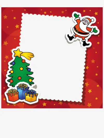 圣诞贺卡免抠