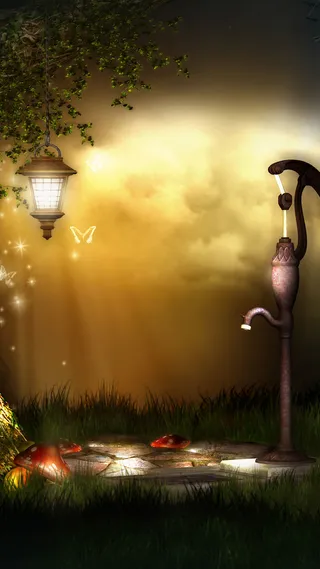 梦幻插画背景高清