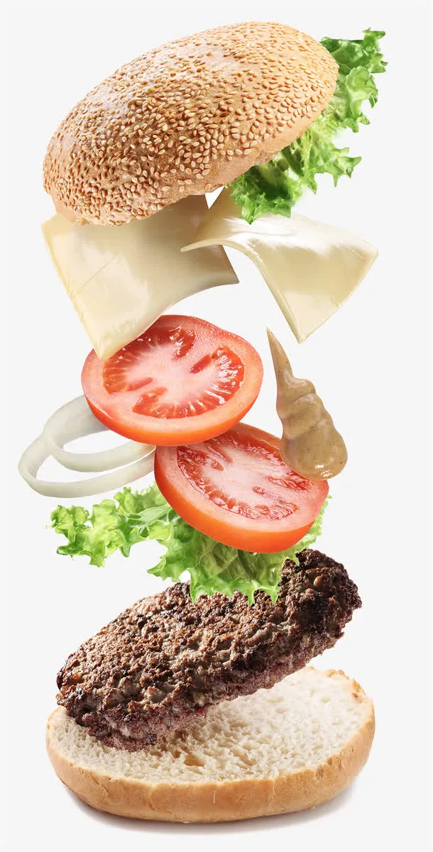 汉堡摄影免抠