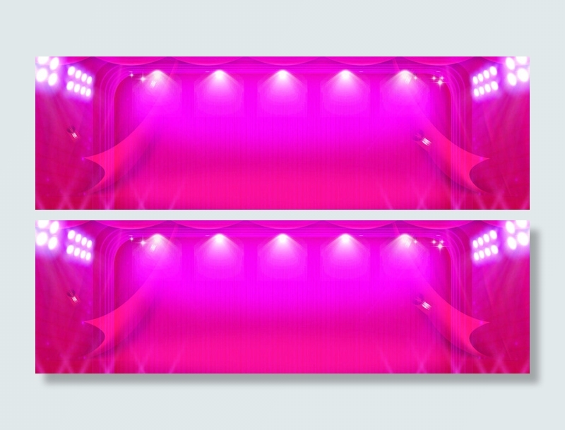 紫色舞台装饰背景高清