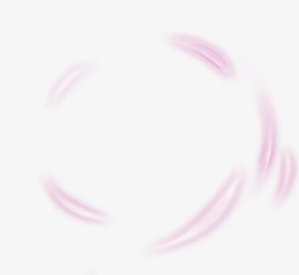 粉色梦幻花瓣漂浮素材免抠