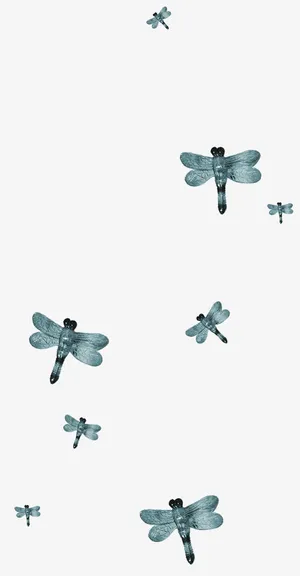 蜻蜓装饰素材免抠