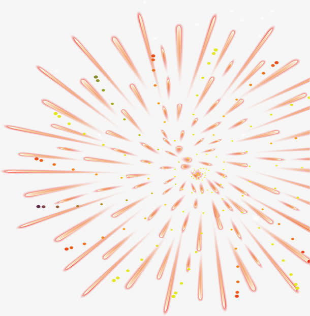 开业庆典烟火礼花免抠