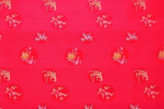 绿色喜庆布料背景