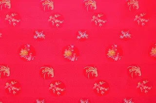 绿色喜庆布料背景