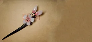 古风发簪背景高清