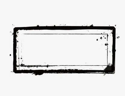 水墨框架免抠