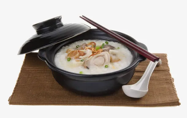 砂锅里的主食免抠