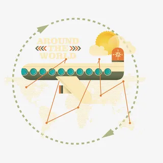 ppt创意数据图免抠
