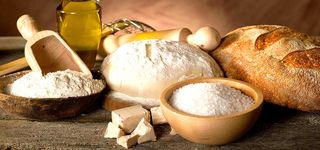 黄色美食面包甜点海报banner高清