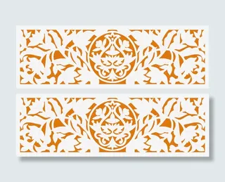 花纹古典古风窗棂免抠