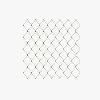 金色网状线条免抠