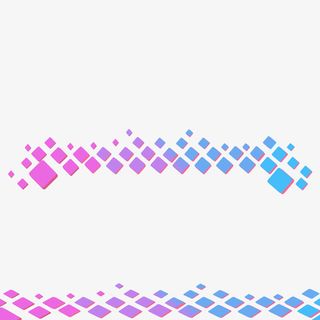 正方块渐变色免抠