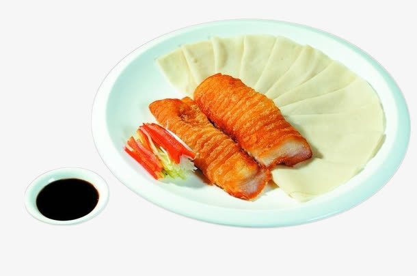 猪头肉切片加面食免扣素材免抠