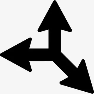 多个箭头图标免抠