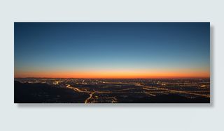 城市黄昏banner背景高清