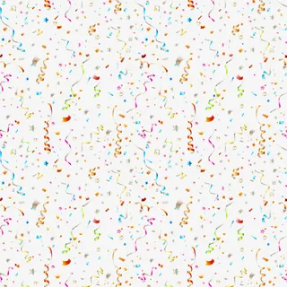 彩色碎片矢量素材免抠