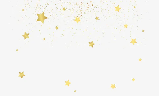 空中漂浮的金色星星碎片免抠手绘/卡通卡通元素 空中漂浮的金色星星碎片免抠手绘/卡通卡通元素