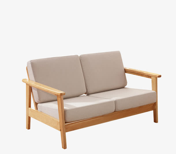 北欧布艺沙发免抠