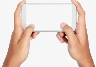 手机，手，玩游戏的场景，合成免抠