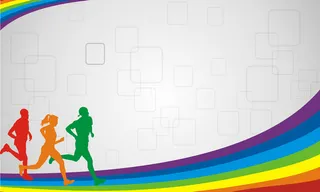 全民健身海报背景素材高清