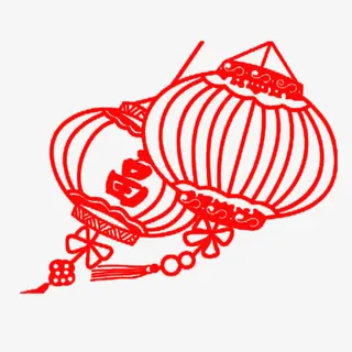 节日红灯笼免抠