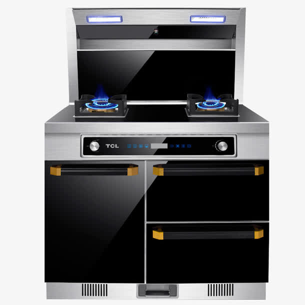 环保灶集成灶机免抠