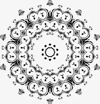 中国风花纹背景图案