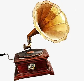 复古唱片机免抠