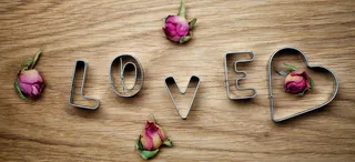 风景爱木板爱心背景高清