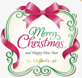 圣诞节卡片设计免抠