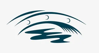 小桥流水图标免抠