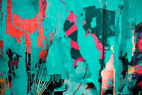 剥落的墙壁背景