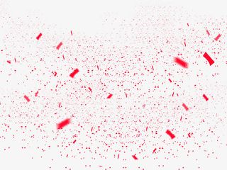 红色碎屑背景装饰免抠