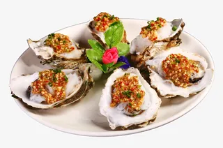 蒜蓉粉丝生蚝免抠