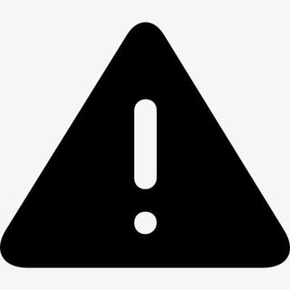 警告黑三角信号与惊叹号内图标免抠