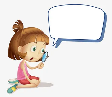 拿放大镜的女孩免抠 拿放大镜的女孩免抠