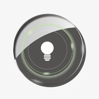 科技感透明按钮免抠