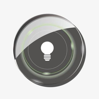 科技感透明按钮免抠